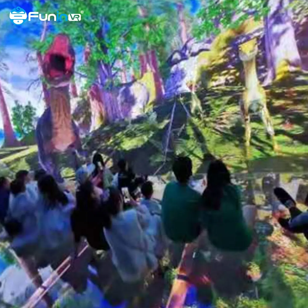 Funinvr Vr парк развлечений невооруженным глазом цифровой театр Виртуальная реальность машина 7D кинотеатр оборудование для продажи