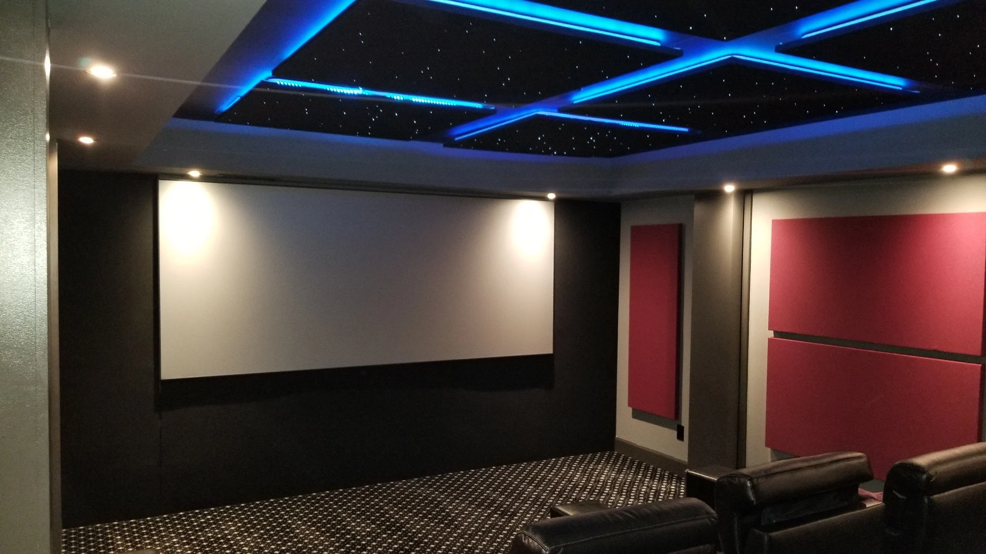 Twinkling Fibre optic Star Ceiling Panel starlight ceiling panels Colour change and twinkling with remote control
