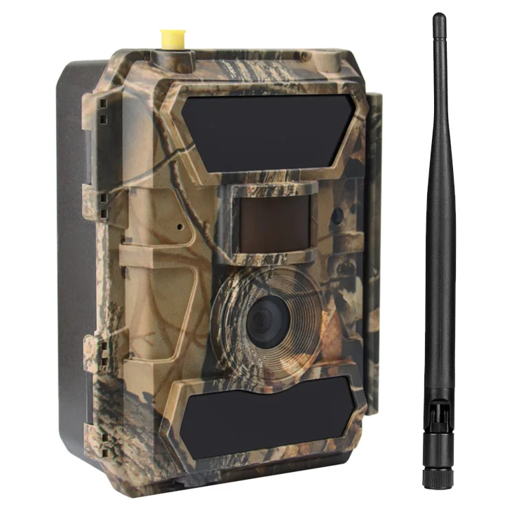 Водонепроницаемая охотничья камера gsm mms 3g с солнечной панелью и SIM-картой