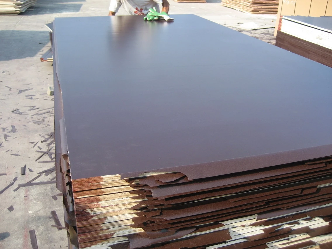 construction shuttering plywood 1220*2440*18mm waterproof film faced plywood