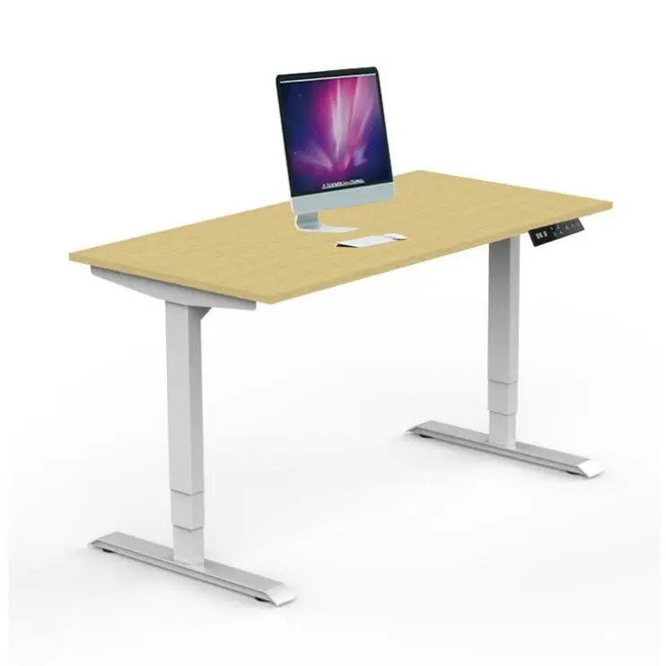 
Adjustable Height Lifting Motorized Electric Standing Table Metal Office Desk Legs 