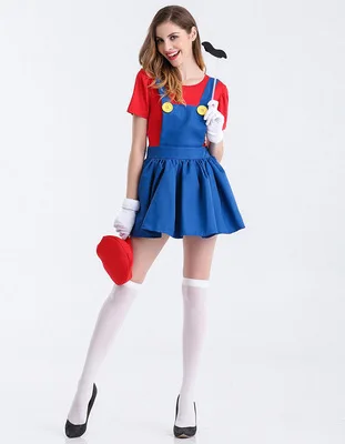 Модный популярный высококачественный костюм для косплея на Хэллоуин Hao, оптовая продажа, мультяшный Костюм Супер Марио