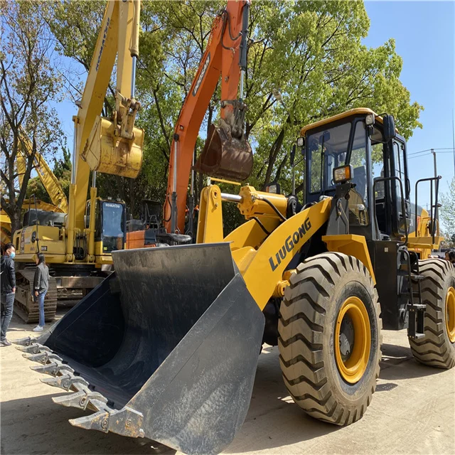 Wheel Loader ZL50CN  Most Popular Used LIUGONG ZL50CN Hydraulic Wheel Loader ZL50CN Rated Load Capacity 5 Ton Second Hand Loader