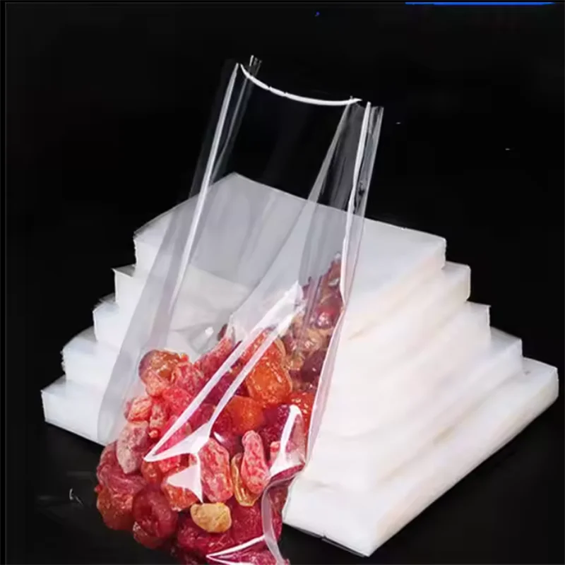 Factory Price Food Grade Nylon Vacuum Bag Transparency Plastic Embossed Sealer Bag Heat Sealing Bag For Snack And Dried Fruit