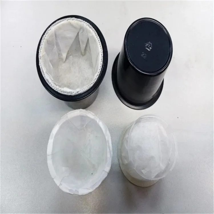 Disposable biodegradable empty coffee k cup and filter with aluminum foil lid