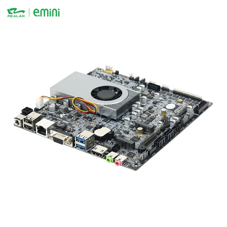 Промышленный ПК Встроенный процессор itx самый быстрый процессор мини материнская плата Intel двухъядерный материнская плата