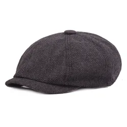 New Arrival French British Classic Vintage Plain Dyed Solid Color Short Eaves Vintage Berets Men Women