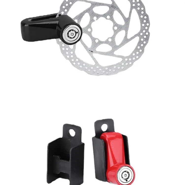 Bicycle anti-theft lock key lock with lock holder bicycle riding equipment accessories