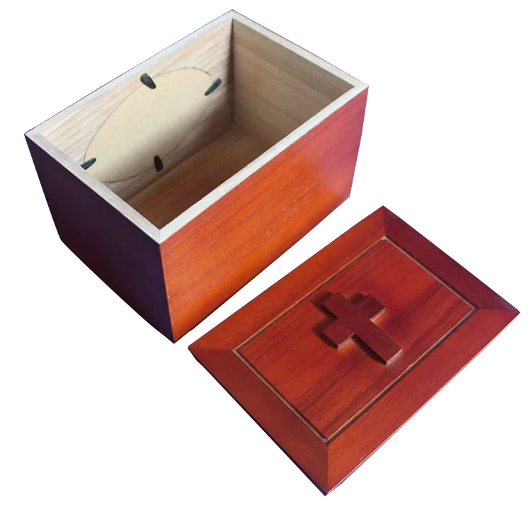 
Wholesale Wooden Storage Ashes Pet Caskets 
