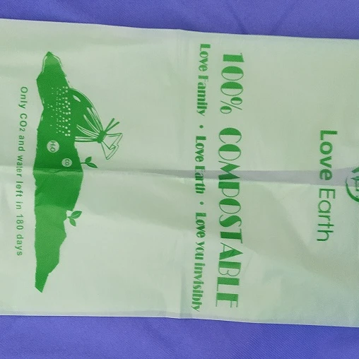 100% Biodegradable Industrial Bags Medical Industry Packing Plastic Garbage Bags