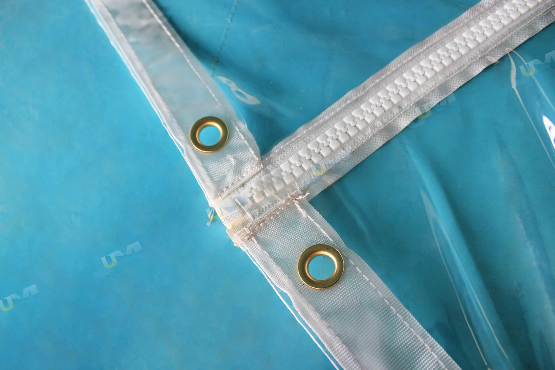 Widely Used 14 OZ Transparent Curtains PVC Outdoor Vinyl Curtain With Clear Tarp