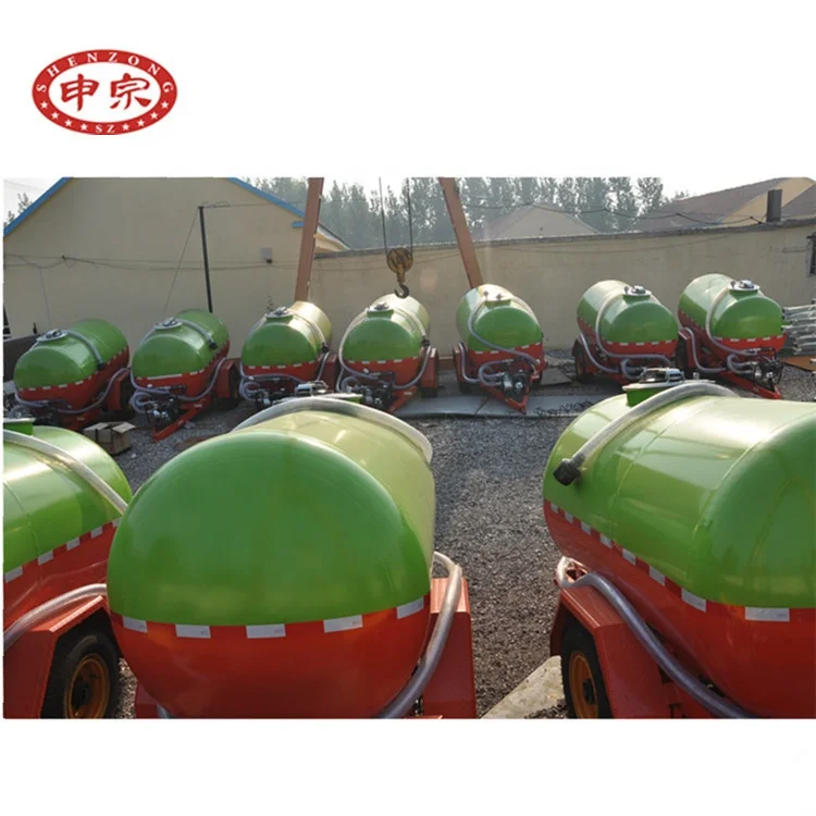 3500 liter agriculture farm transport water tank trailer