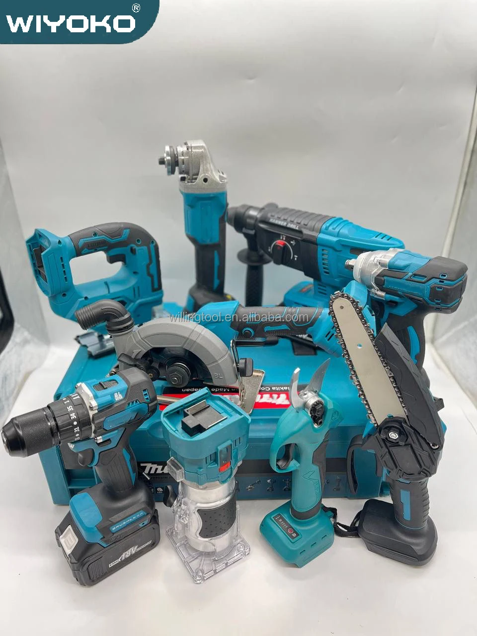 Большая скидка! 6 в 1 8 доступны продажи для MKT Combo Power Tools 4 комплекта инструментов 20 В вольт аккумуляторная батарейка DIY
