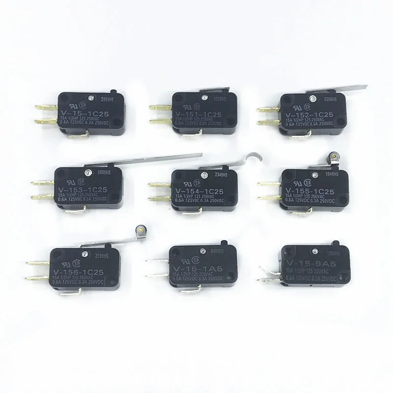 Новый оригинальный 100% микро переключатель Φ без ручки AC250V 15A 2.35N