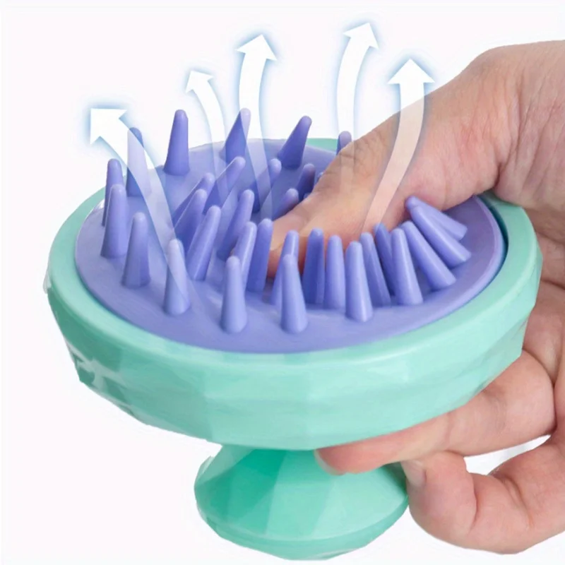 Korean hair wash product High quality Rolencos Scalp Massager Shampoo Brush good durable and portability