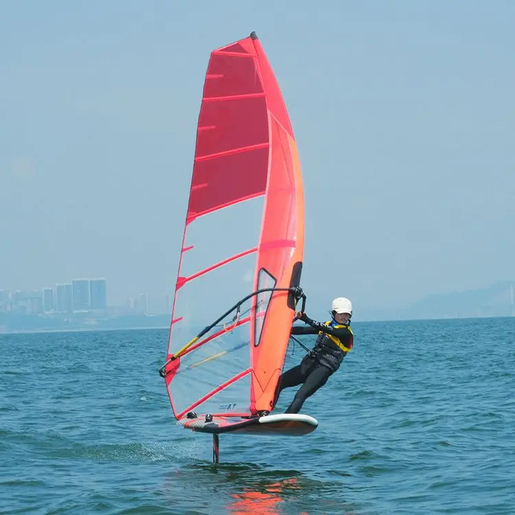 Hot Promotional Price Inflatable Surfing Wind Kite Floatation Board Unpowered Hydrofoil Windsurfing Paddling Boards