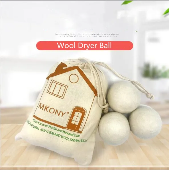Jerlt Wholesale Eco Washing Wool Ball Wool Laundry Ball Wool Felt Ball