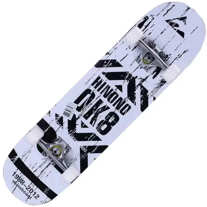 High quality 7 Layers Maple Wood Deck Pro Skateboards Long board Skate Boards  for  Beginners