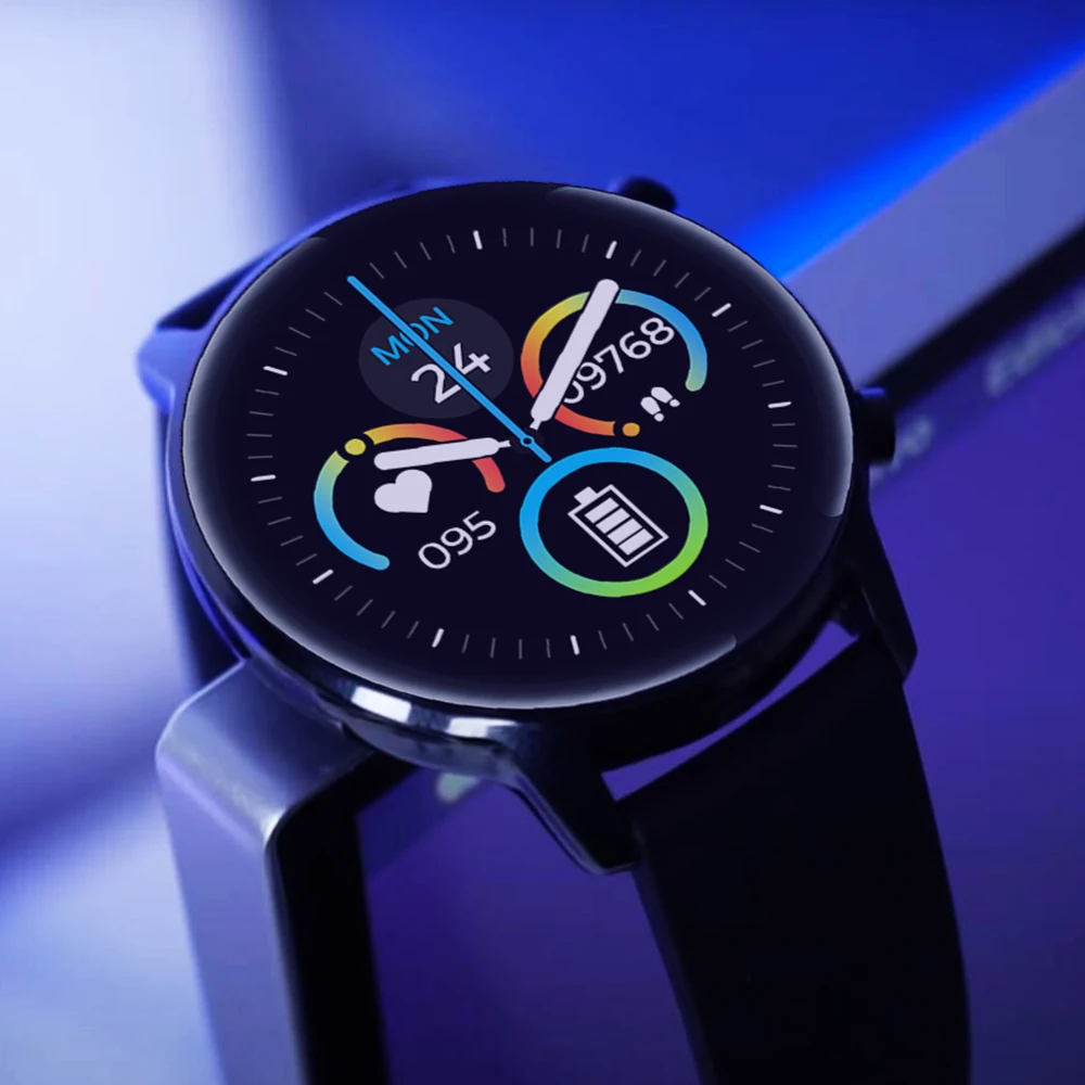 New Zeblaze GTR Heart Rate Blood Pressure Smartwatch Metal Body 10 Professional Sports Modes 30 days Battery Life Smart Watch
