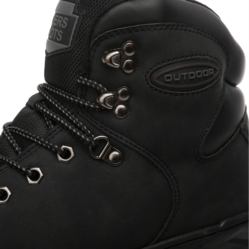 
Amazon Big Size 40-47 Outdoor Shoes Hiking Boots Warm Fur Cat Shoe for Men Women Shoes High Cut Microfiber Leather Waterproof 