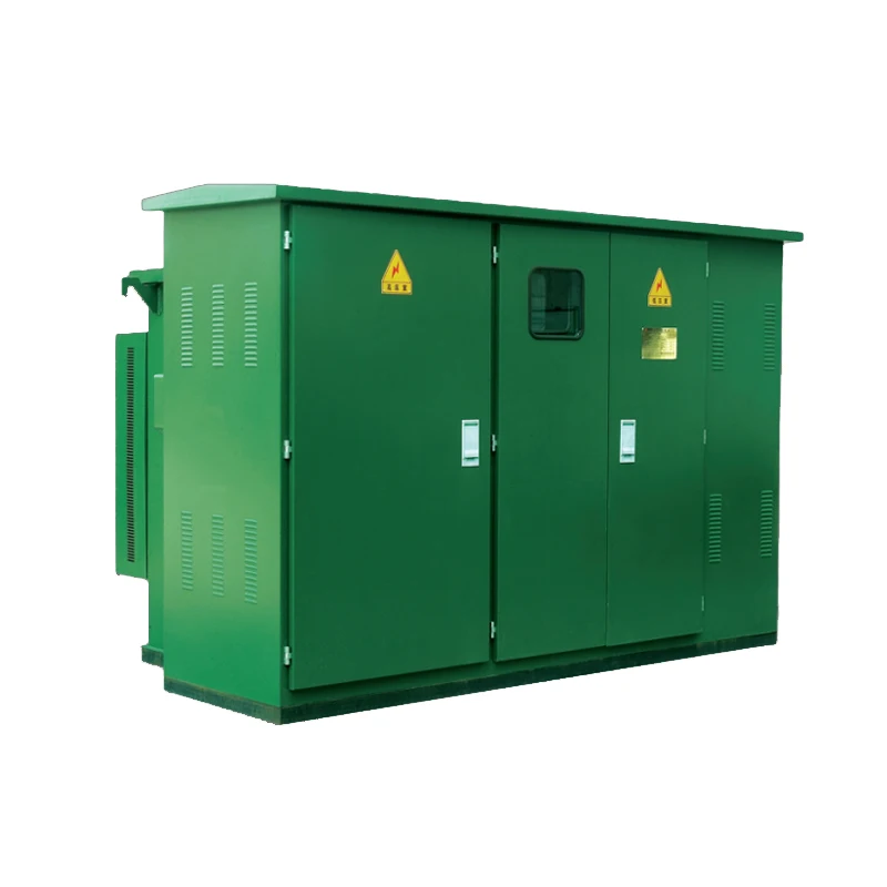 Electric 10KV High Voltage Power Electrical Compact Distribution Prefabricated Substation   american style