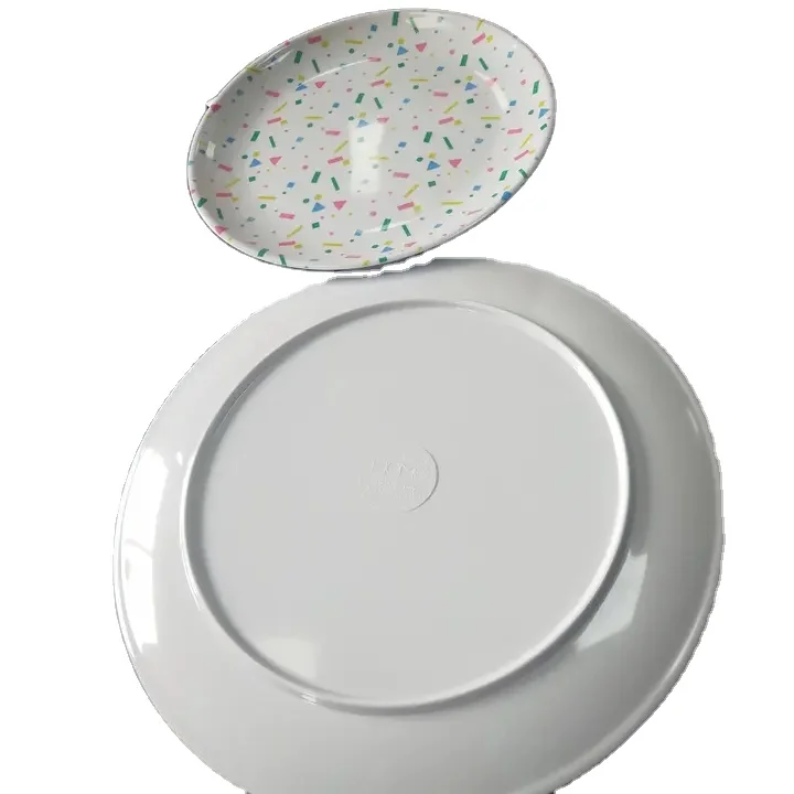 Haikuo High quality SMC FRP Melamin Decorative Pattern Dishes or Plate