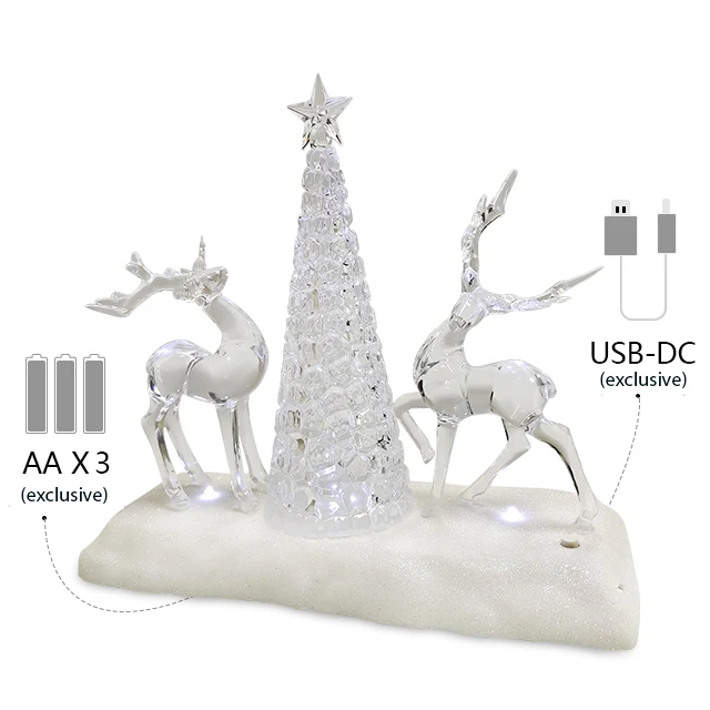 2021Hot Sale Acrylic Christmas Decoration Reindeer