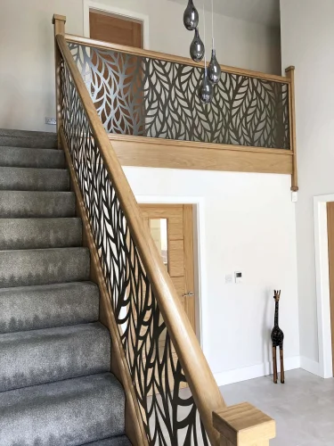 Spiral staircase wrought pipe deck stainless steel balustrade system hand railing designs modern wrought iron handrails