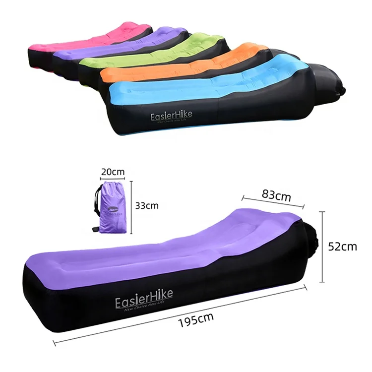 Outdoor Air Sofa Sleeping Bag Beach Lazy Bean Bed Inflatable Lounger