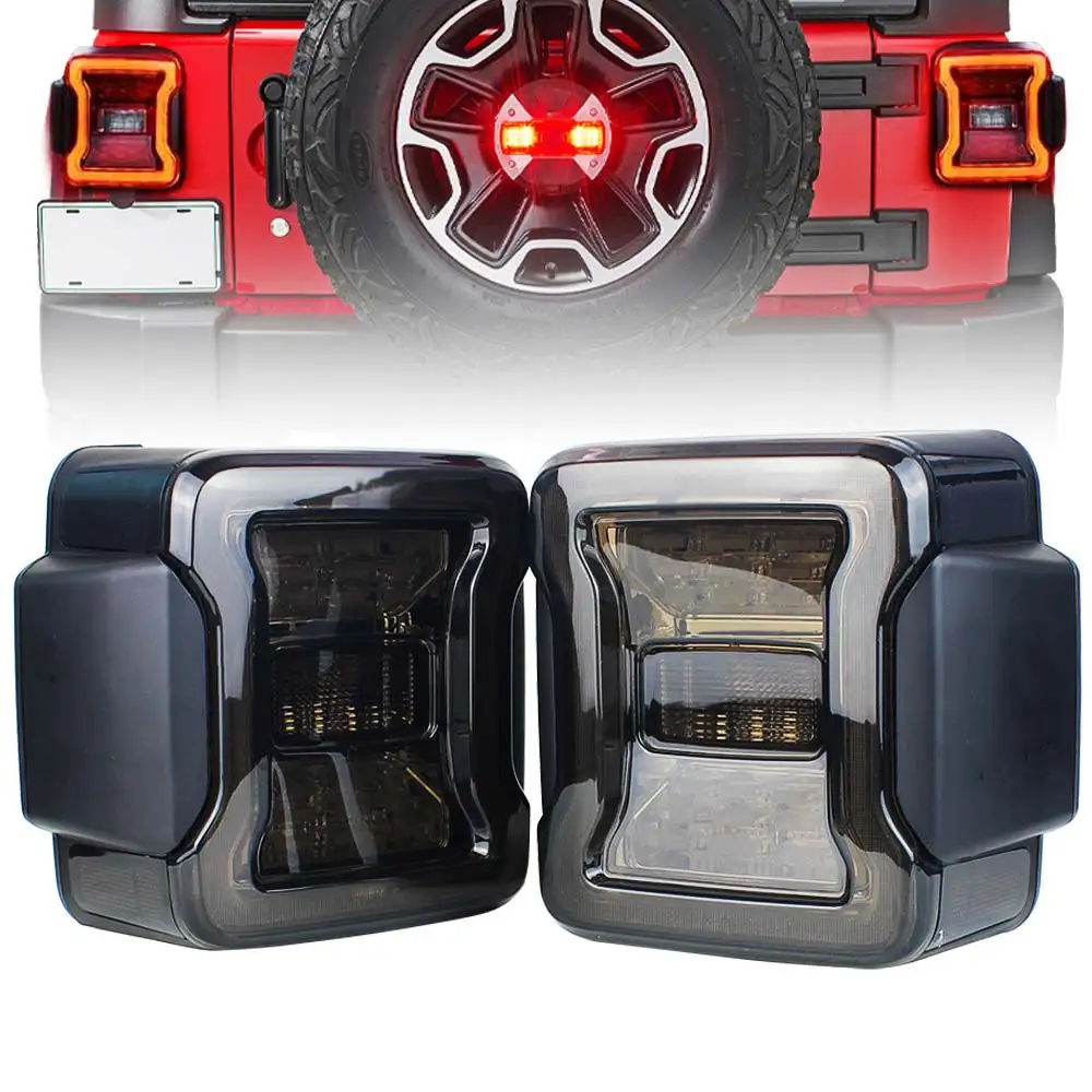 Aftermarket Spare Parts Car Kits Tail Light For Jeep Wrangler Jl New 2018-2019 Back Lamp Auto Taillight 68434890ab