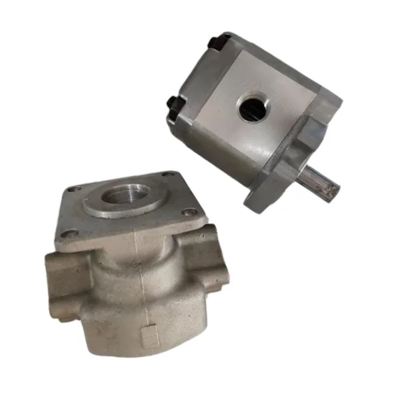 
die casting aluminum alloy parts oil hydraulic gear pump parts casting service casting Processing and customization 