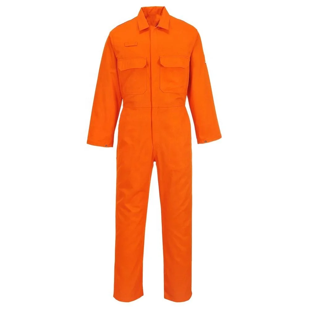 High Quality 65/35 Polyester Reflective Workwear Factory Price Coverall Overall Uniforms for Mining Working Clothes