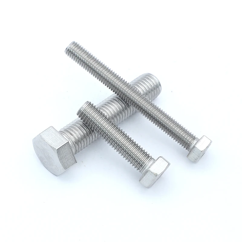 Stainless Steel Hex Bolts  Factory Direct Sale Customized Sevices