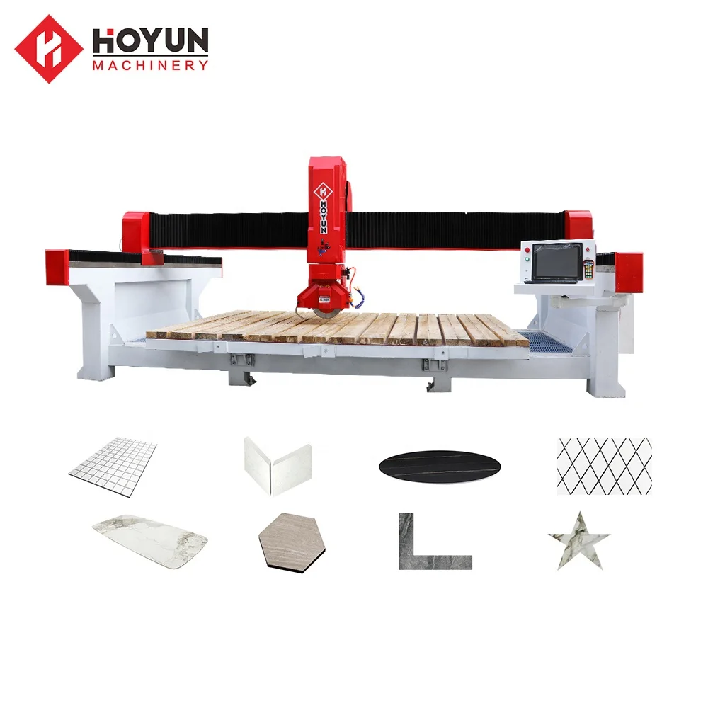 Ceramic tile marble processing production machine three-axis single-head bridge cutting machine equipment