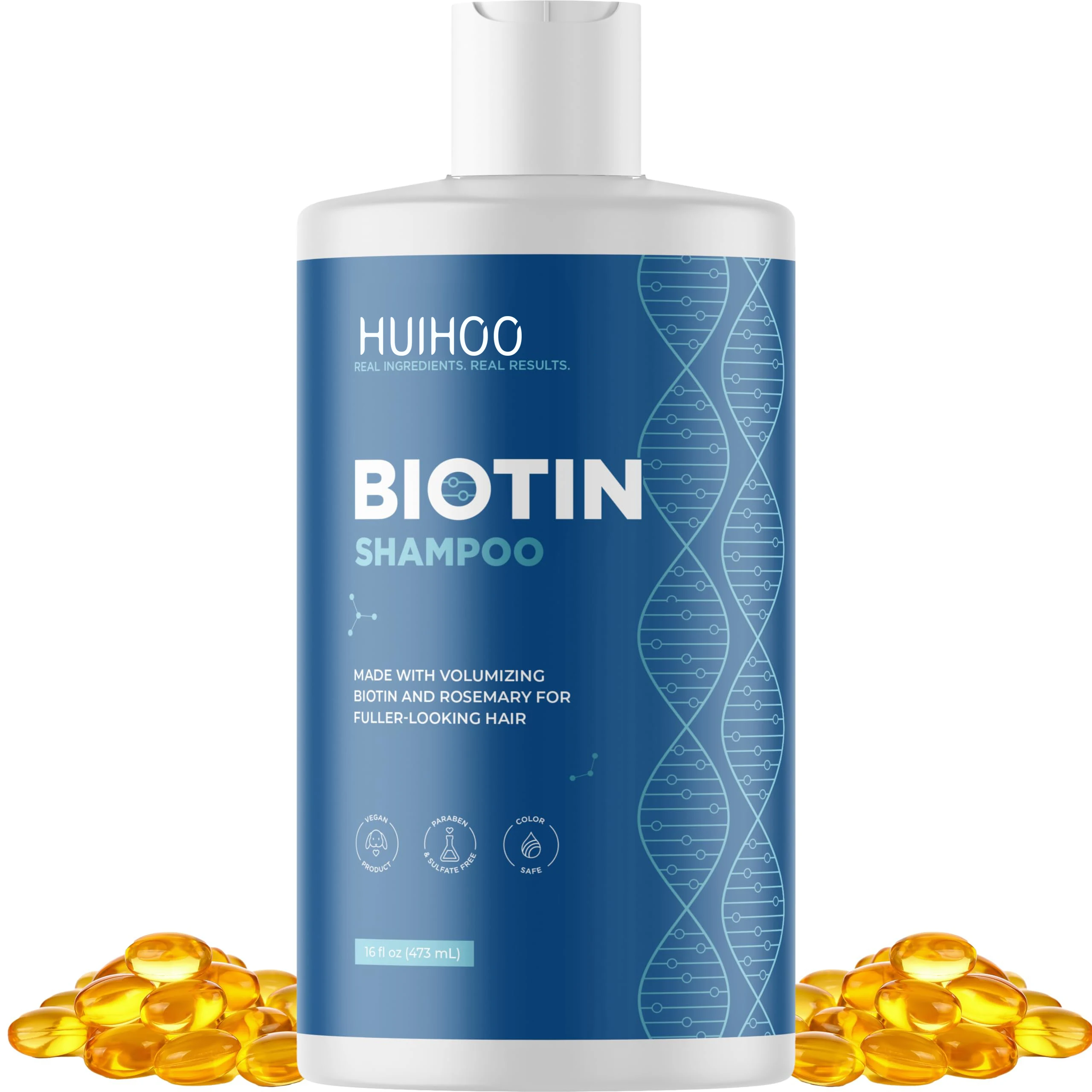 Huihoo organic shampoo sulfate free collagen Suitable for all hair types hair shampoo