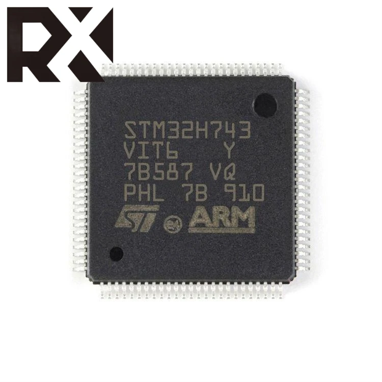 STM32H743VIT6 New and Original IC MCU 32BIT 2MB FLASH LQFP100 Microcontroller IC Chips STM32 STM32H743 STM32H743VIT6
