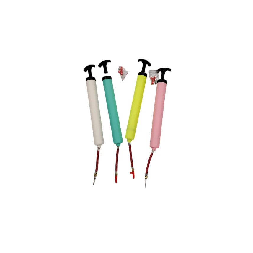 China Football Basketball Volleyball Soccer Ball Pump 8 Inch Plastic Ball Pump Mini Hand Pump Factory Outlet Spot