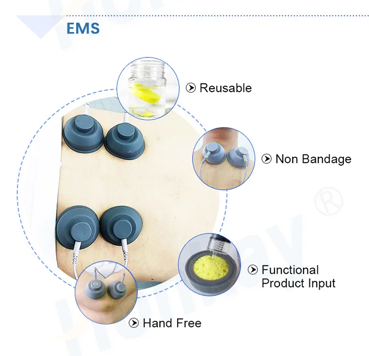 High Quality! Electro Stimulation Machine/ Waves Ems Electric Muscle Stimulator / Microcurrent EMS