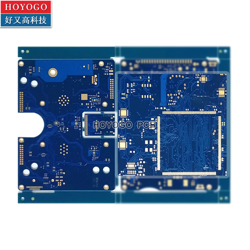 Customized smartphone FR4 Base Material Multilayer Rigid circuit board pcb manufacturer