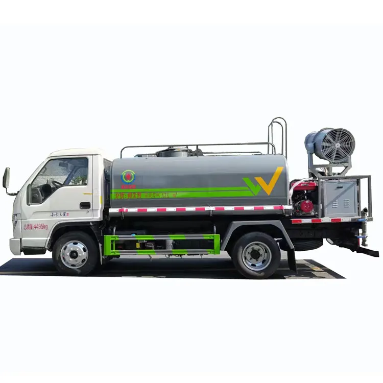 Futian small road maintenance truck, water tank truck, 3t water pump truck