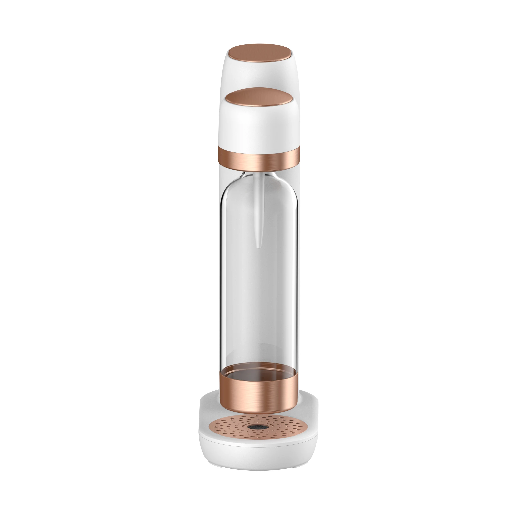 Factory Quality Rose Gold Stainless Steel Carbonated Sparkling Water Machine Soda Water Machine Portable soda Maker
