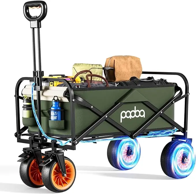 Factory Wholesale Outdoor Wagon Stroller for Children Picnic Beach Camping wagon Cart ETC001