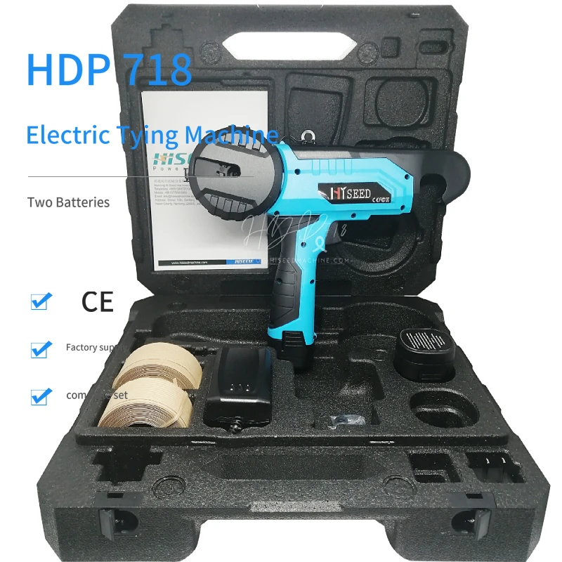 С батарейным питанием Электрический плодовых деревьев ручной завод для обвязывательной машины, овощей, обвязывающая машина, Электрический винограда обвязывающая машина