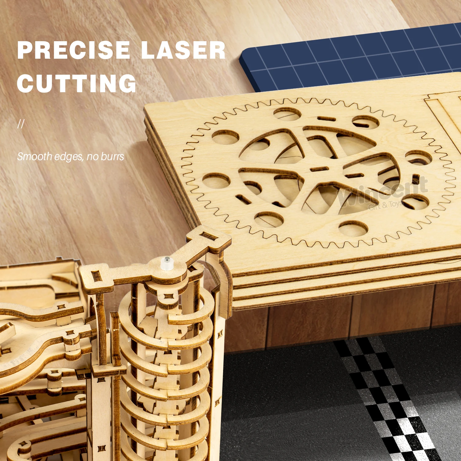 CPC Certificated Toy Stem Wood  Kids Educational Toys Montessori Educ Learning Crafts