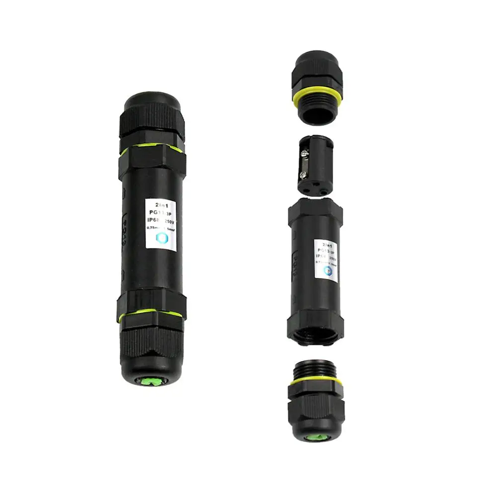  Промышленный Кабельный соединитель 3 Pin PG13.5 20A 250V IP68 водонепроницаемый винтовой замок электрический провод адаптер кабель промышленная