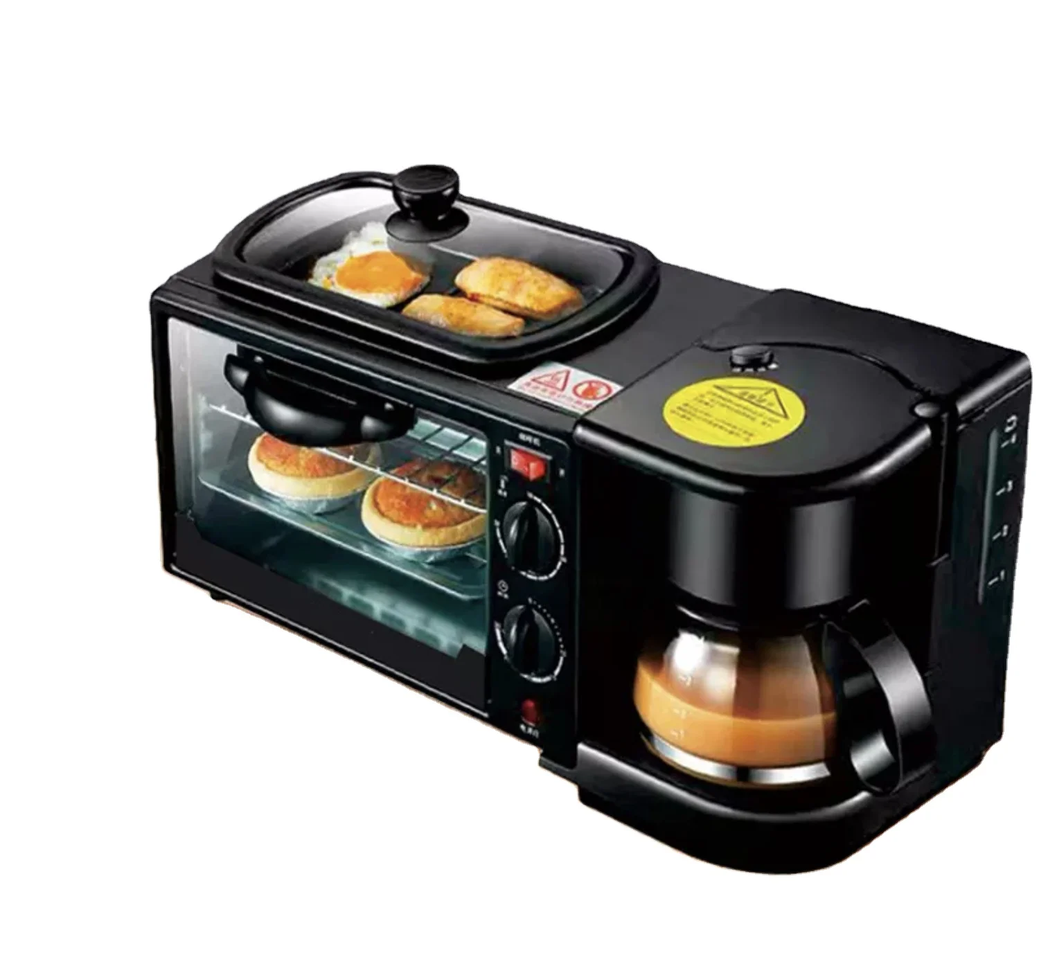 Factory wholesale Sell well  Automatic Multifunction Household 3in one  Oven Multifunction 3 in 1  9L Breakfast Maker