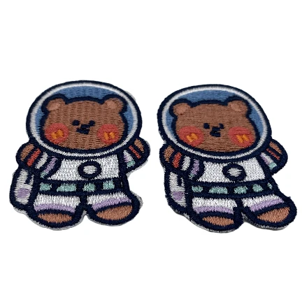 Embroidery badge Customized Woven Label Positive Mark   Name Hang Tag Wholesale Custom Size Woven Label For Clothes