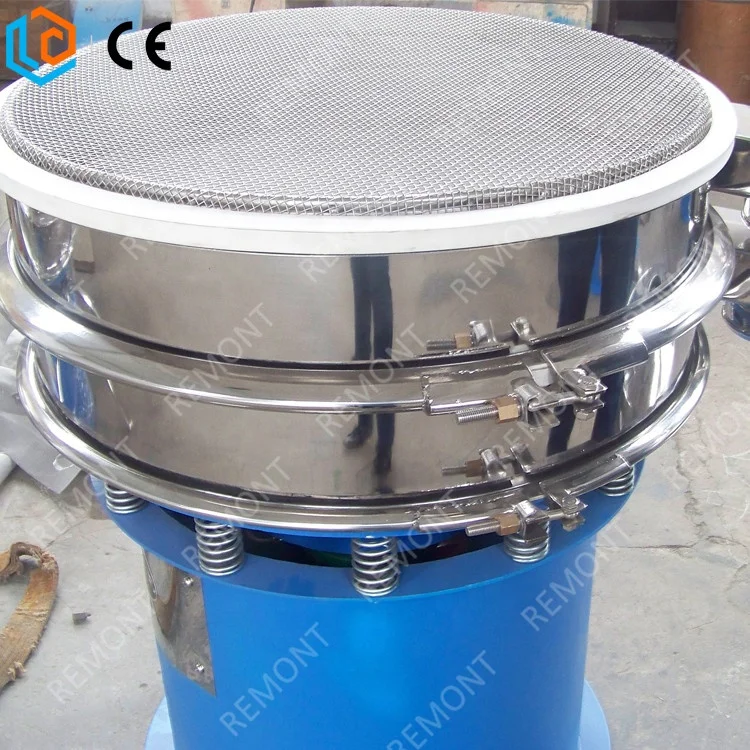 Electric vibrator sieve machine