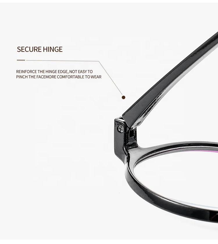  Vintage Optical Eyeglasses Environmental Frames Fashion Glasses Myopia Prescription Round