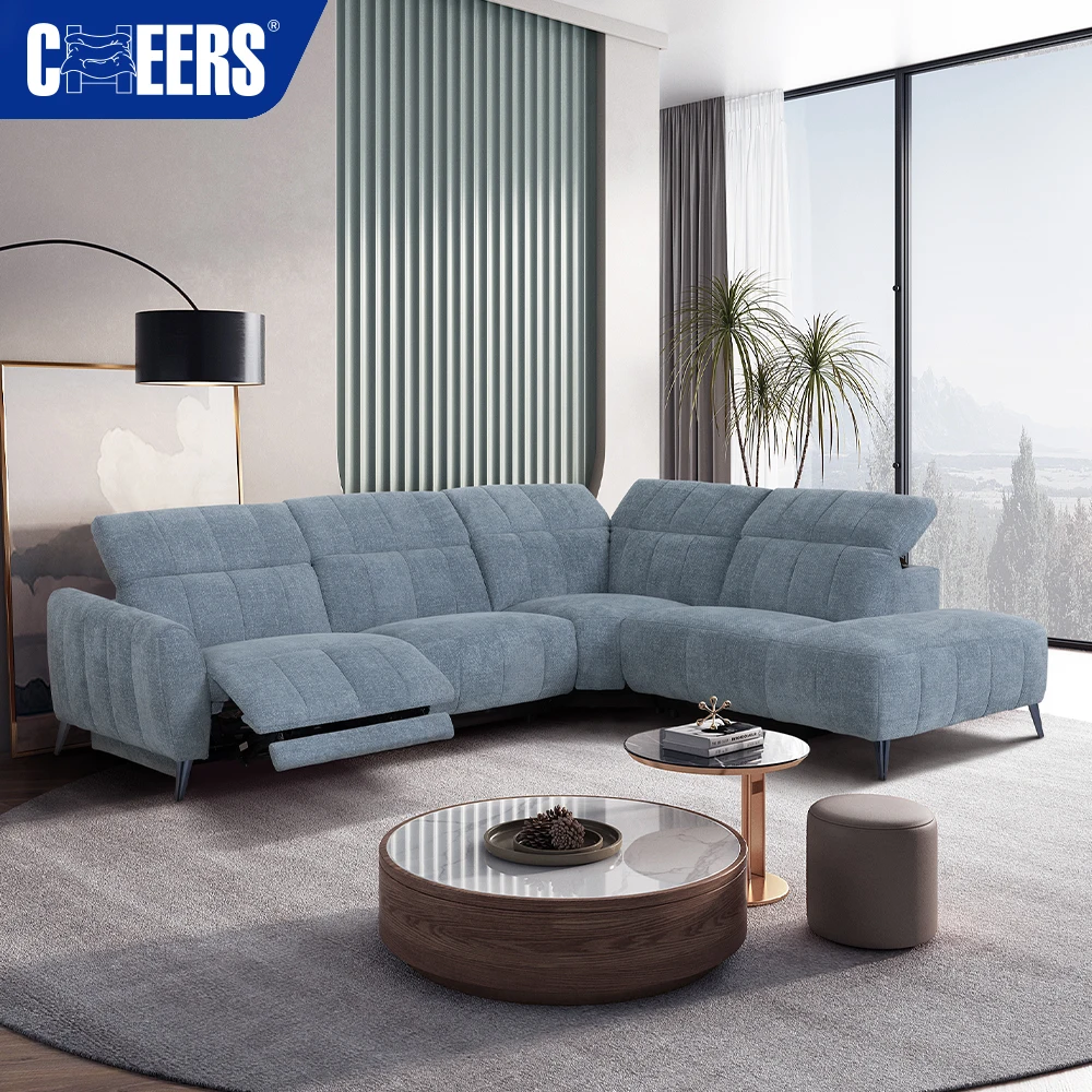 MANWAH CHEERS Modular Sectional Couch Sofa Living Room Home Furniture Set Modern luxury Lounge Corner Recliner Sofas